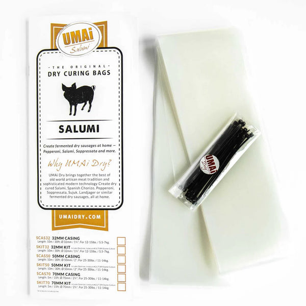 Dry Sausage Casing Packet 50mm